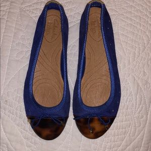 Clarks Blue Suede Shoes